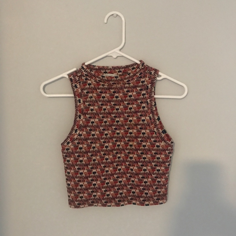 Zara knit crop top
